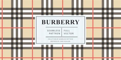 does burberry water mark pattern|burberry identification chart.